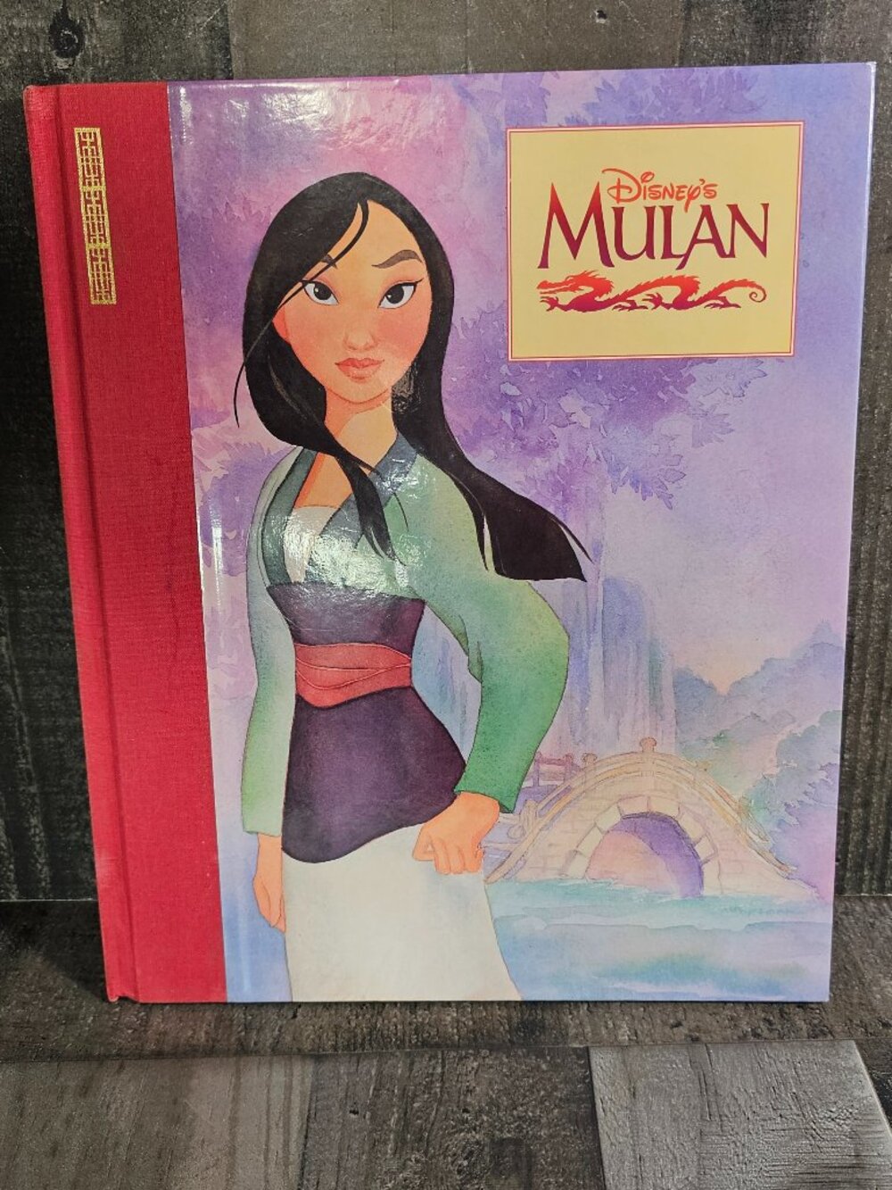 Disney's Mulan Children's Hardcover Book 1998 Illustrated Storybook